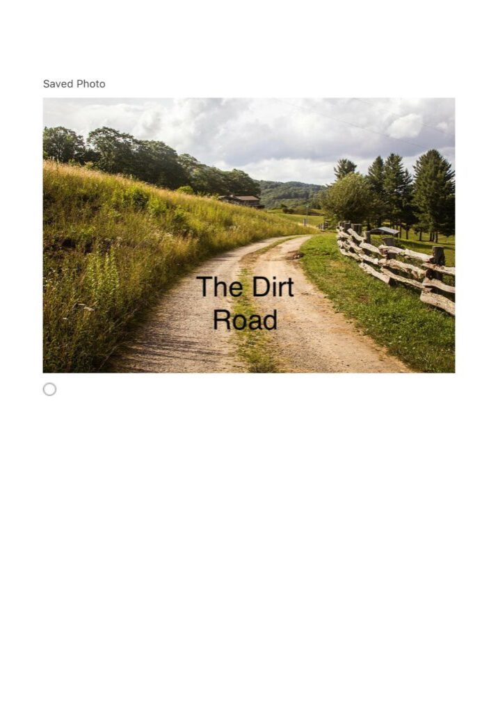 The Dirt Road